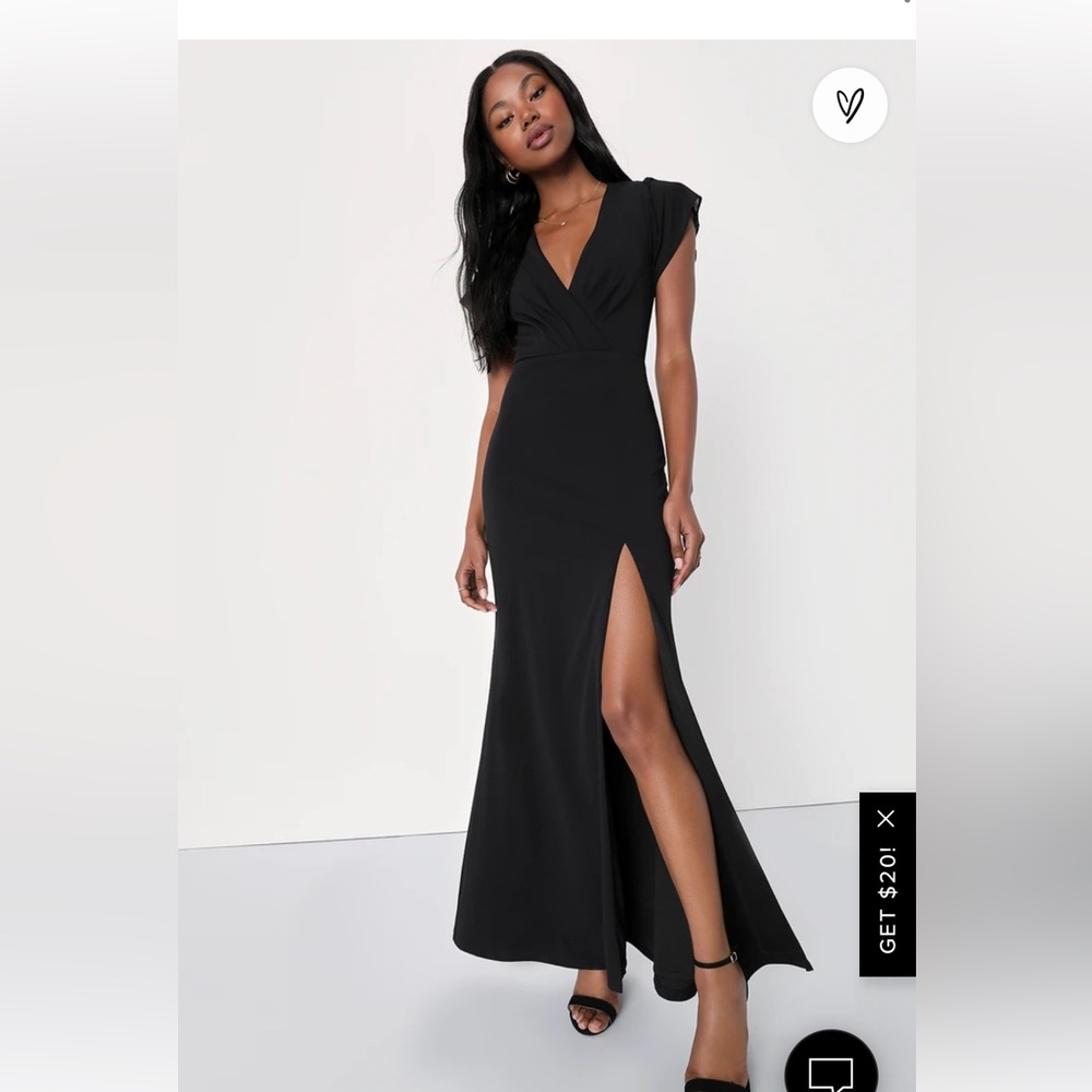 Black lulus dress